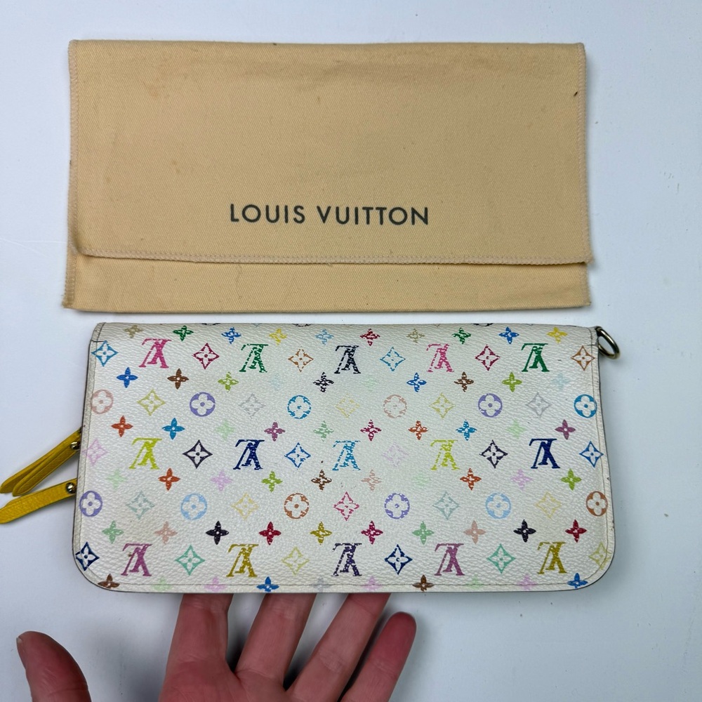 LOUIS VUITTON Murakami Limited Edition Monogram Multicolor Long Wallet